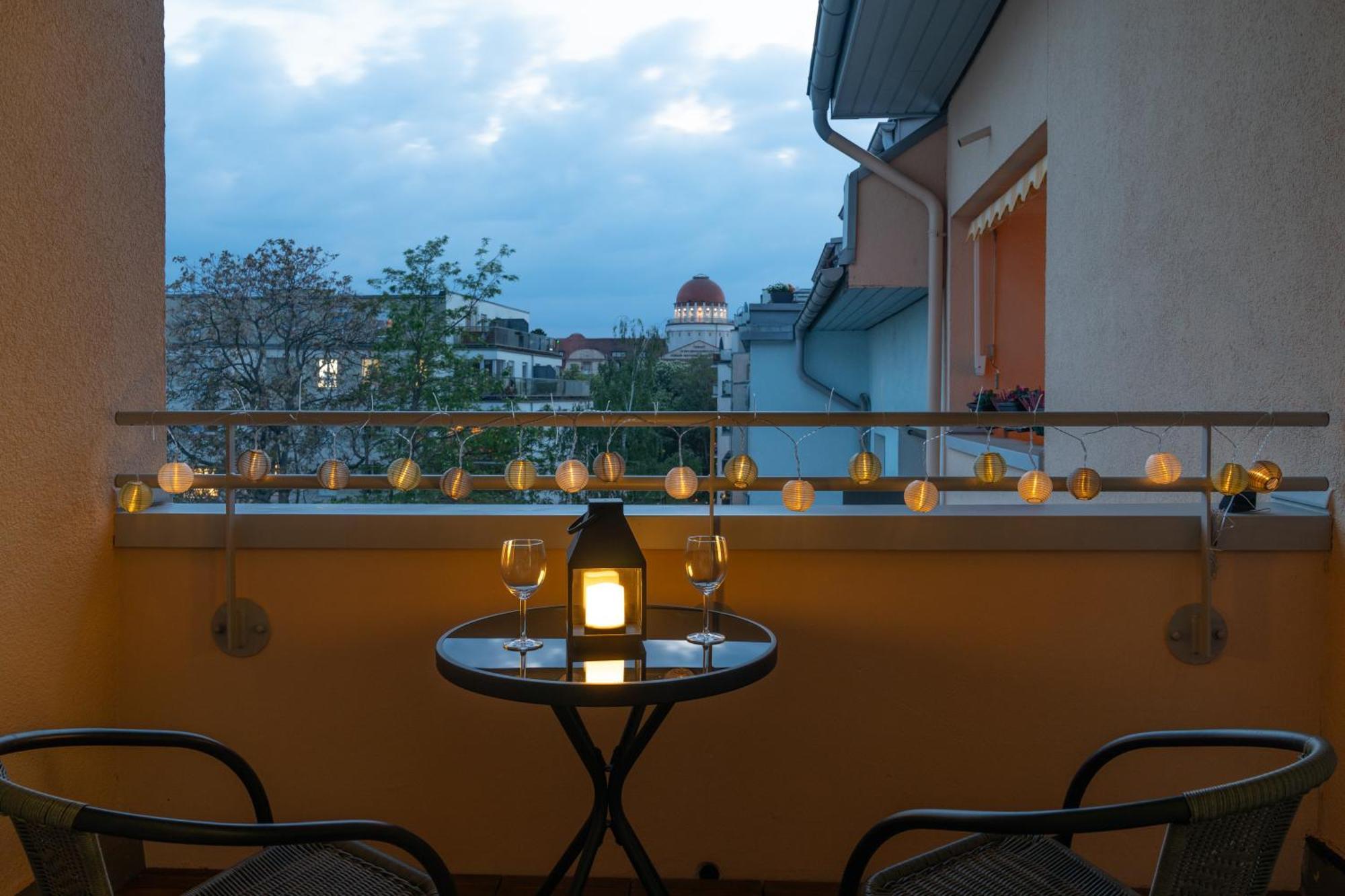 Home Shanti - Studio, Suedvorstadt, Balkon, Tv Leipzig Eksteriør bilde