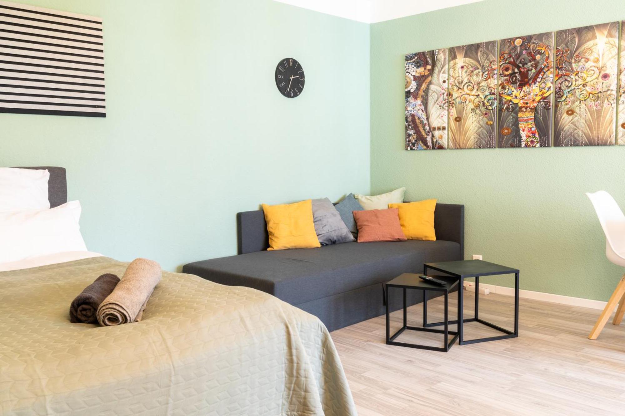 Home Shanti - Studio, Suedvorstadt, Balkon, Tv Leipzig Eksteriør bilde